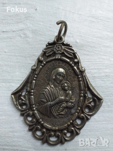 ПАНАГИЯ МЕДАЛЬОН БОГОРОДИЦА РЕЛИГИЯ ИКОНА 