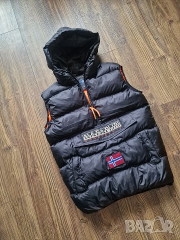 Страхотна мъжка грейка NAPAPIJRI Размер S,M, L , XL , снимка 4 - Якета - 52893097