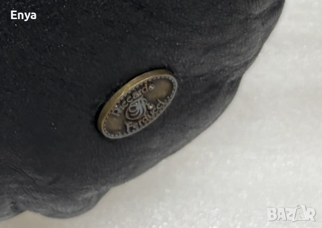Винтидж дамска кожена чанта за през рамо- черна, марка Riccardo Ferducci, снимка 5 - Чанти - 53572314