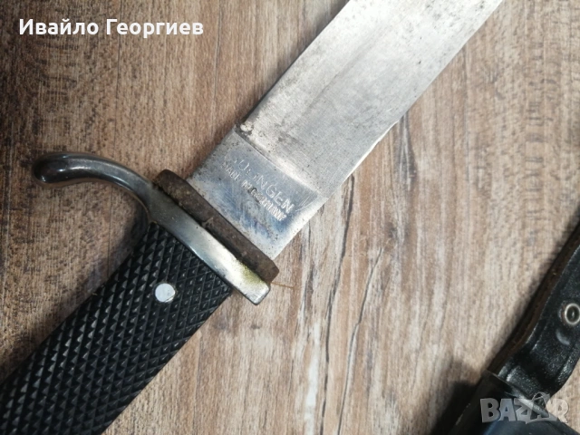 Стар немски скаутски нож "solingen" , снимка 3 - Ножове - 53732578