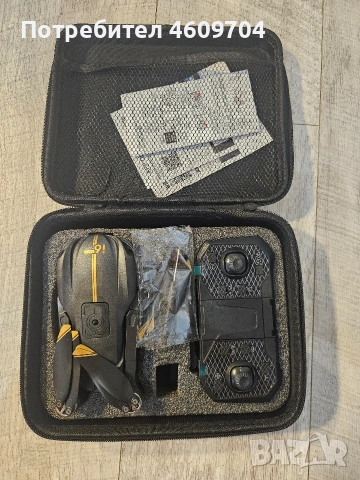 Сгъваем дрон i6 Max с две камери 4K и нощно виждане в сив цвят. , снимка 7 - Дронове и аксесоари - 53618150