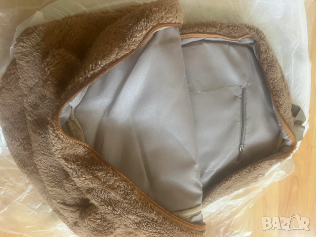 Teddy Backpack - плюшена раница - момичешка, ученическа, детска, снимка 6 - Раници - 53646396