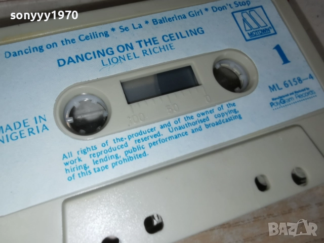 LIONEL RICHIE-ORIGINAL TAPE 2312251635, снимка 4 - Аудио касети - 52885467