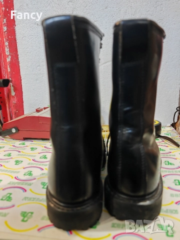 Кожени кубинки 36 номер, снимка 4 - Дамски боти - 52695961