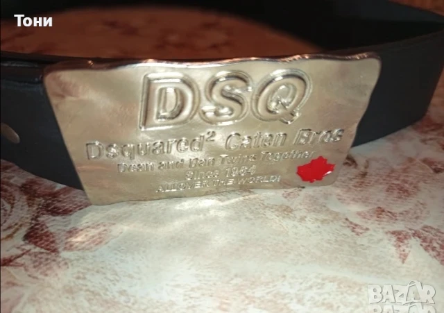 DSQ Оригинал Нов Дамски Кожен Колан 100см. , снимка 2 - Колани - 51109715