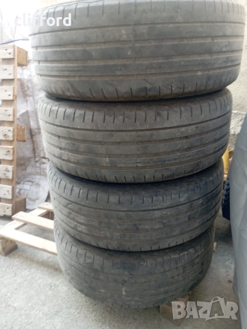 Алуминиеви джанти от Пежо-17 цола с гуми, снимка 2 - Гуми и джанти - 51638873