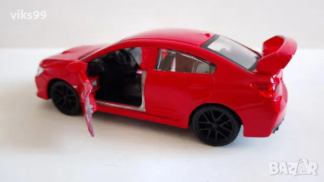 Subaru WRX STI 2017 Maisto - Мащаб 1:40, снимка 3 - Колекции - 49234624