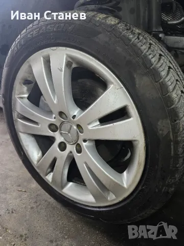 джанти с гуми 17" Mercedes C class, снимка 9 - Гуми и джанти - 48457165