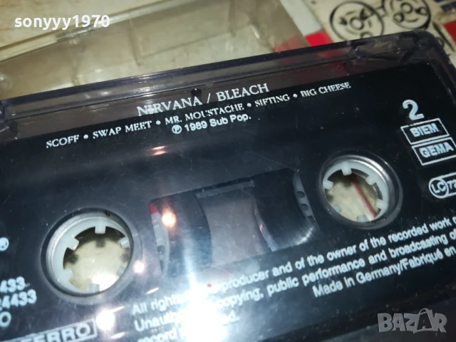 NIRVANA 0807251035, снимка 4 - Аудио касети - 50946934