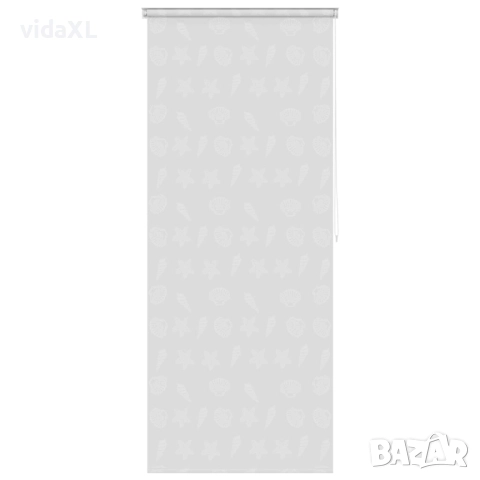 vidaXL Ролетна щора за баня, 100x240 см, морски звезди（SKU:142860​）, снимка 1