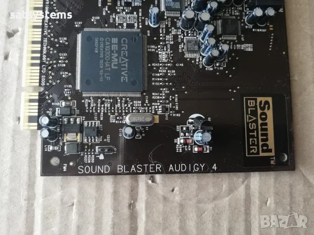 Звукова карта Creative Labs Sound Blaster SB0610 Audigy 4  7.1 Channel PCI, снимка 9 - Други - 48075789