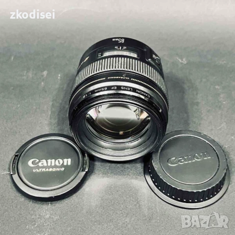 Обектив CANON EF 85mm, снимка 3 - Обективи и филтри - 53094568