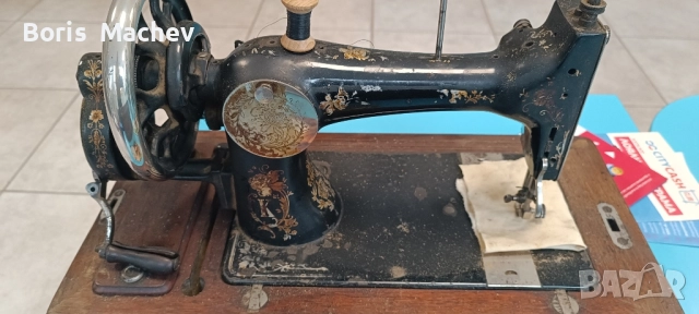 Стара шевна машина Pfaff, снимка 6 - Антикварни и старинни предмети - 52286627
