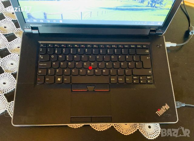 Лаптоп 15,6 Lenovo Thinkpad Edge  15   ,SSD 240gb 2,67 ghz 4 нишки МНОГО БЪРЗ !Неразличим от НОВ !, снимка 9 - Лаптопи за работа - 46059116