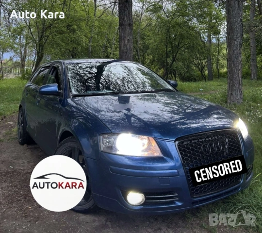 Audi A3 2003-2007 предна решетка (RS) стил , снимка 4 - Части - 54158797