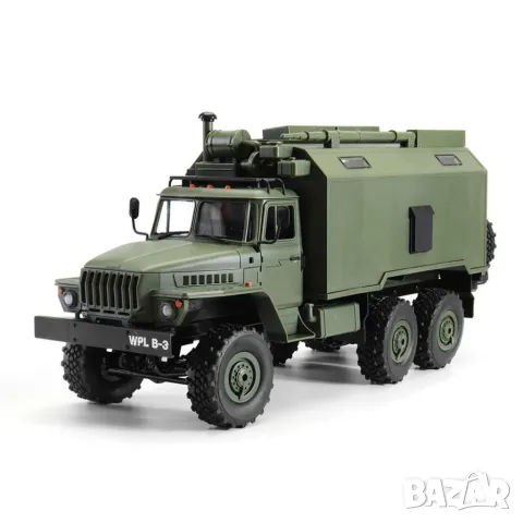 Детска количка тип руски военен камион модел NaughtyDragon с дистанционно TOYCAR8, снимка 12 - Коли, камиони, мотори, писти - 48913770