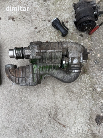 Компресор за Mercedes CLK 209 (M271) с тунинг шайба.