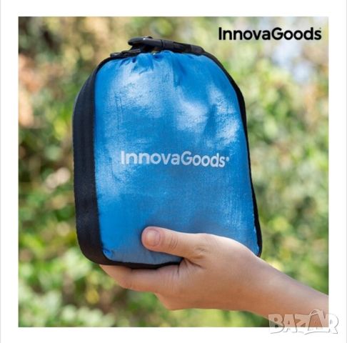 Нов Двоен хамак за къмпинг Swing & Rest InnovaGoods, снимка 9 - Къмпинг мебели - 45905356