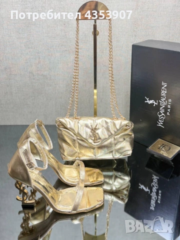  Saint Laurent чанта, снимка 12 - Сандали - 53437860