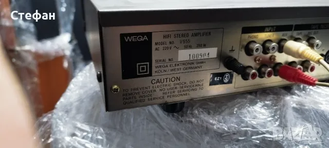 WEGA V555 , снимка 3 - Ресийвъри, усилватели, смесителни пултове - 49248024