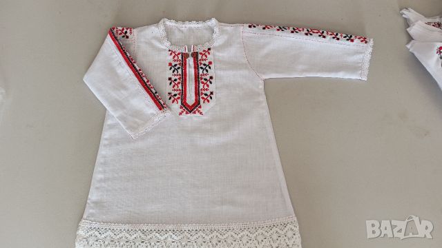 Детски ризи-рокли за лазарки, снимка 3 - Детски комплекти - 45446672