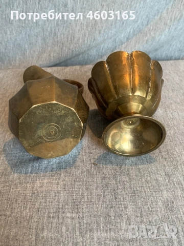 месингови съдове , снимка 4 - Антикварни и старинни предмети - 52594976