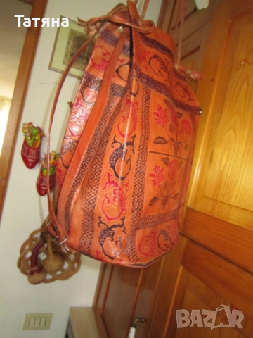  ЧАНТА -  ЕСТЕСТВЕНА КОЖА - ИТАЛИЯ; РАНИЦА И ПОРТЕЙЛ  -  ИНДИЯ   , снимка 16 - Чанти - 22385884