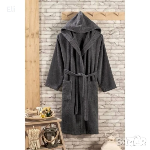 Хавлиени халати за баня с качулка, снимка 4 - Хавлиени кърпи - 50966729