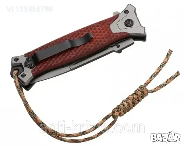 Сгъваем автоматичен Browning 364 (кафяв) -88х220, снимка 4 - Ножове - 50718992