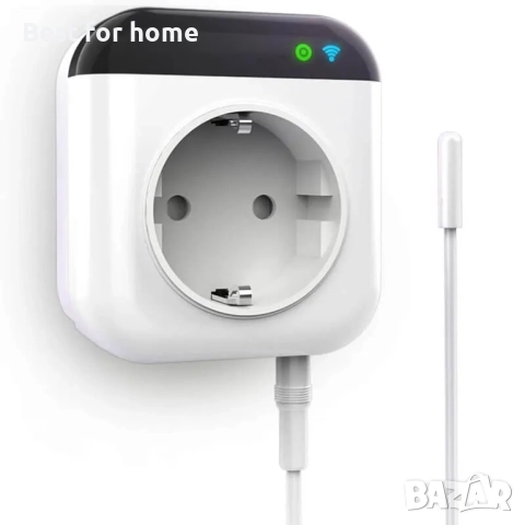 WiFi Програмируем Контакт Термостат със Сензор 16А 3520W, снимка 2 - Друга електроника - 51758708