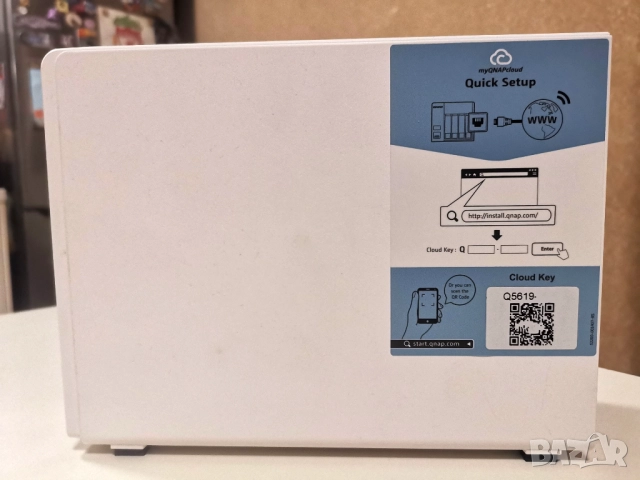 NAS мрежови сторидж QNAP TS-131P, 1Gb RAM, 1 bay, снимка 2 - Други - 52934720