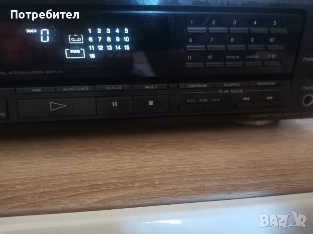 CD player Sony cdp 590 , снимка 5 - Ресийвъри, усилватели, смесителни пултове - 45695200