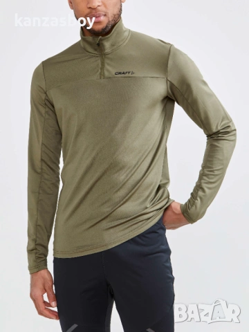 Craft Gain Midlayer - страхотна мъжка блуза ХЛ КАТО НОВА