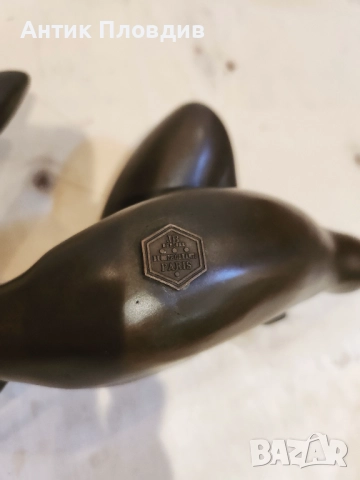 Бронзова статуетка Nick за Rochegalland Paris, снимка 3 - Статуетки - 52736788