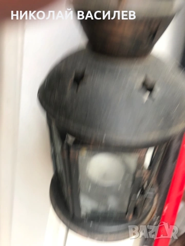 Стар   свещник  , снимка 2 - Други ценни предмети - 53686291