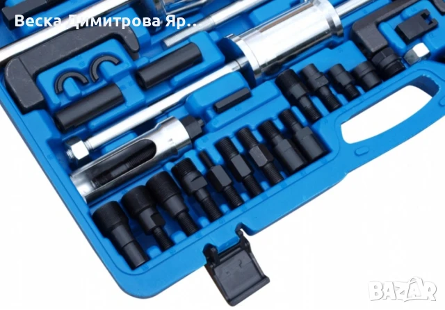 Комплект обратен чук за вадене на дюзи 40 части, снимка 9 - Други инструменти - 50842181