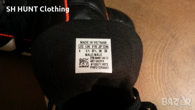 Adidas DAVICTO Astroturf Размер EUR 38 2/3 / UK 5 1/2 стоножки за футбол 163-13-S, снимка 18 - Футбол - 53124127