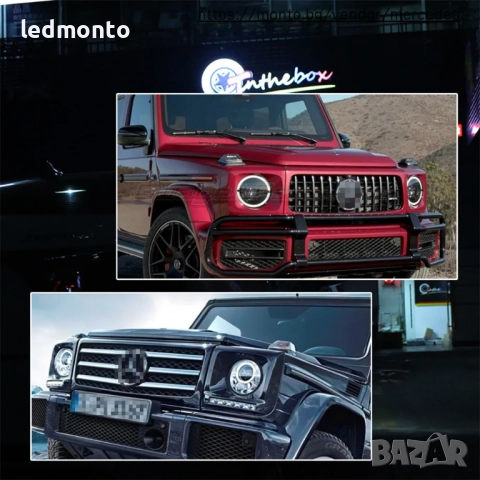 Капаци за Предни Мигачи Mercedes W463 G-Class G500 G550 G63 , снимка 2 - Части - 52381566