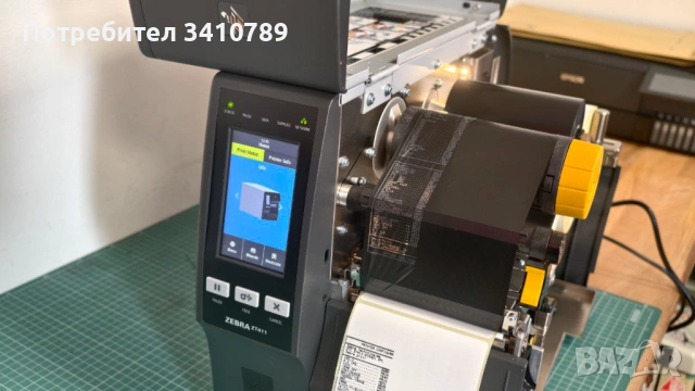 принтер за етикети Zebra zt411 203 DPI, снимка 5 - Принтери, копири, скенери - 53493931