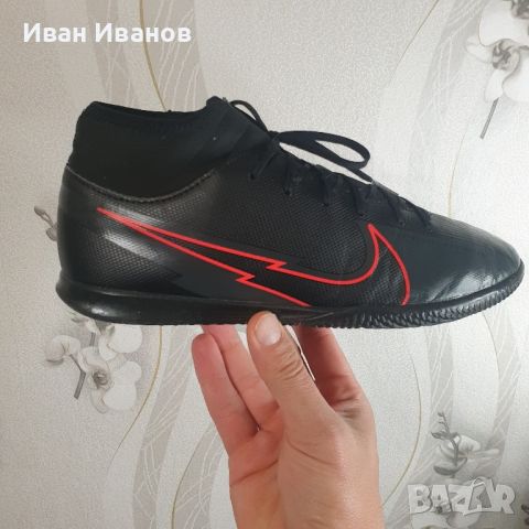 футболни обувки за зала /стоножки Nike Mercurial Superfly 7 Club Ic M номер 42,5-43, снимка 13 - Футбол - 39711634