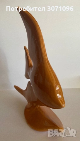 Порцеланова соц статуетка, снимка 5 - Статуетки - 53775149