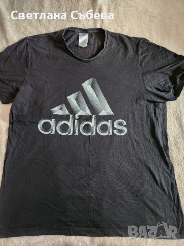 Оригинална тениска adidas размер L , снимка 1 - Тениски - 45537463