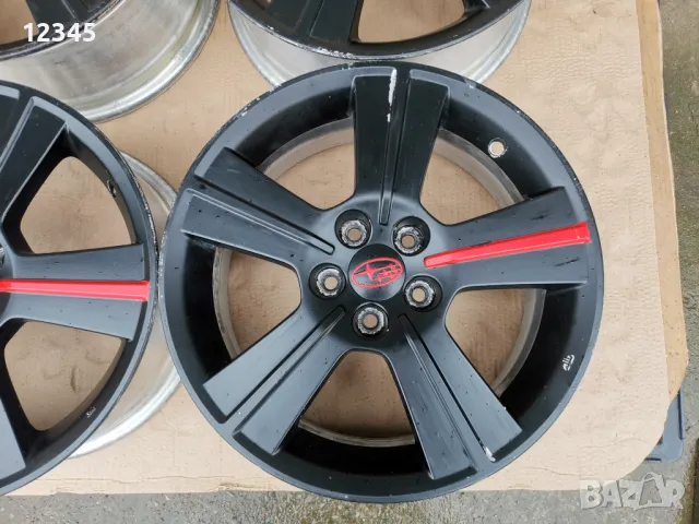 16’’5x100 originalni za subaru 16”5х100 оригинални за субаро-№523, снимка 6 - Гуми и джанти - 48302807