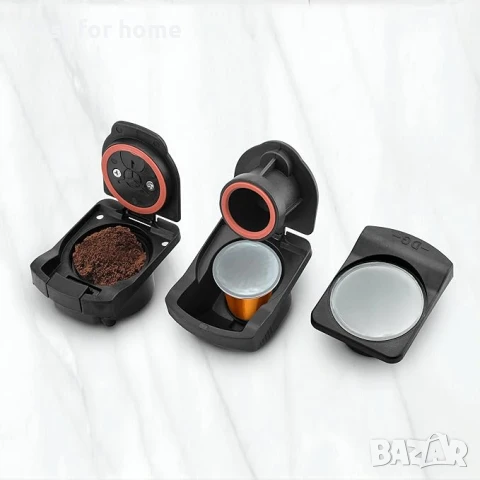  Ufesa Кафемашина с капсули  или смляно кафе  с цифрово сензорно управление, снимка 4 - Кафемашини - 51028760