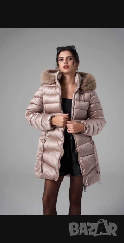 дамско дълго яке , снимка 3 - Якета - 51975485