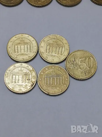  50 евро-цента Германия-2002 г. A,D,F,G,J, снимка 7 - Нумизматика и бонистика - 50435781