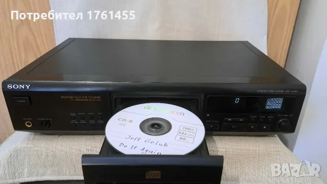 Висококачествен CD плеър SONY CDP-XE800, снимка 5 - Декове - 48846805