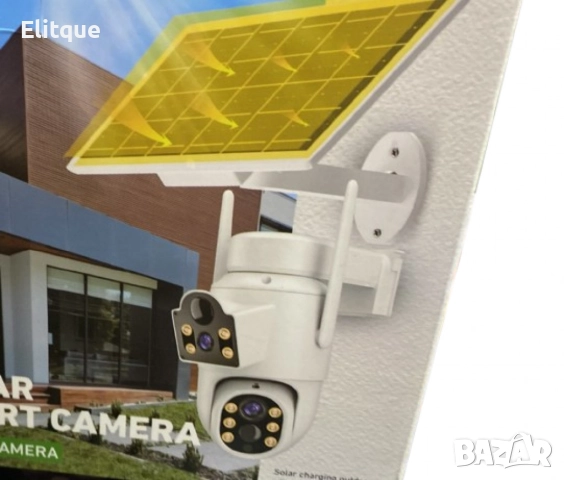 icsee 4MP Безжична соларна камера за видеонаблюдение, снимка 2 - Други - 52684548