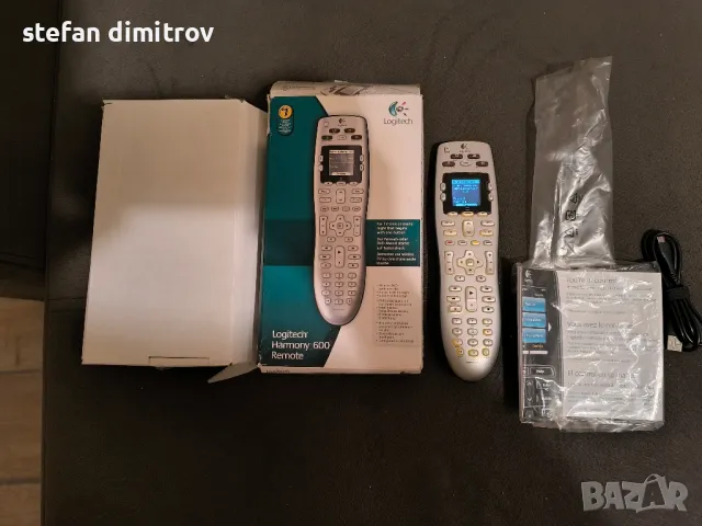 Logitech Harmony 600 Universal Remote

, снимка 1 - Дистанционни - 46961188