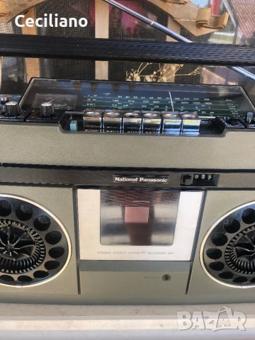 Радиокасетофон National Panasonic RS-466  (Japan-1975), снимка 3 - Радиокасетофони, транзистори - 54129986
